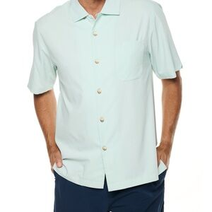 COOLIBAR Safari Camp Short Sleeve Shirt Blue | S